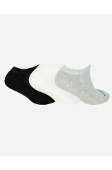 Skechers Socks U Padded Low Cut Sock Unisex Çok Renkli Çorap - S192137-900