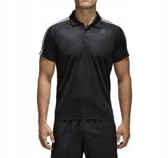 Adidas BK2601 D2M 3S Siyah Erkek Polo T-Shirt