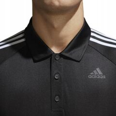 Adidas BK2601 D2M 3S Siyah Erkek Polo T-Shirt