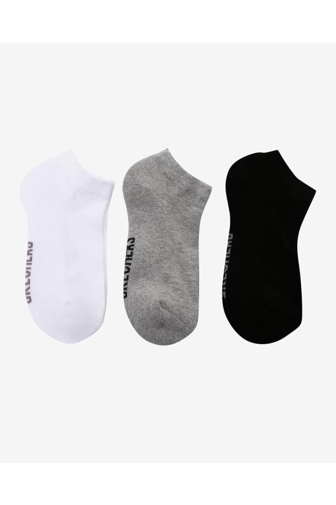 Skechers U 3 Pack Padded Low Cut Sock Unisex Siyah Çorap S221512-971 39-42