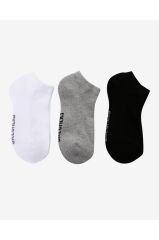 Skechers U 3 Pack Padded Low Cut Sock Unisex Siyah Çorap S221512-971 39-42