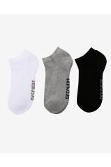 Skechers U 3 Pack Padded Low Cut Sock Unisex Siyah Çorap S221512-971 39-42