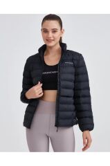 Skechers W Outerwear Pop Up Detailed Padded Jacket Kadın Mont - S231240-001