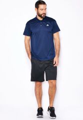 Adidas Base Plain Erkek Lacivert Polo Tişört AJ8090