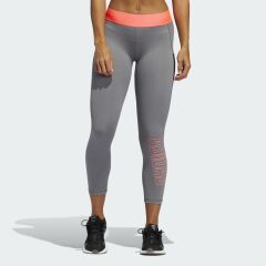 Adidas Kadın Gri Alpha Skin 7/8 Tayt Gc8222