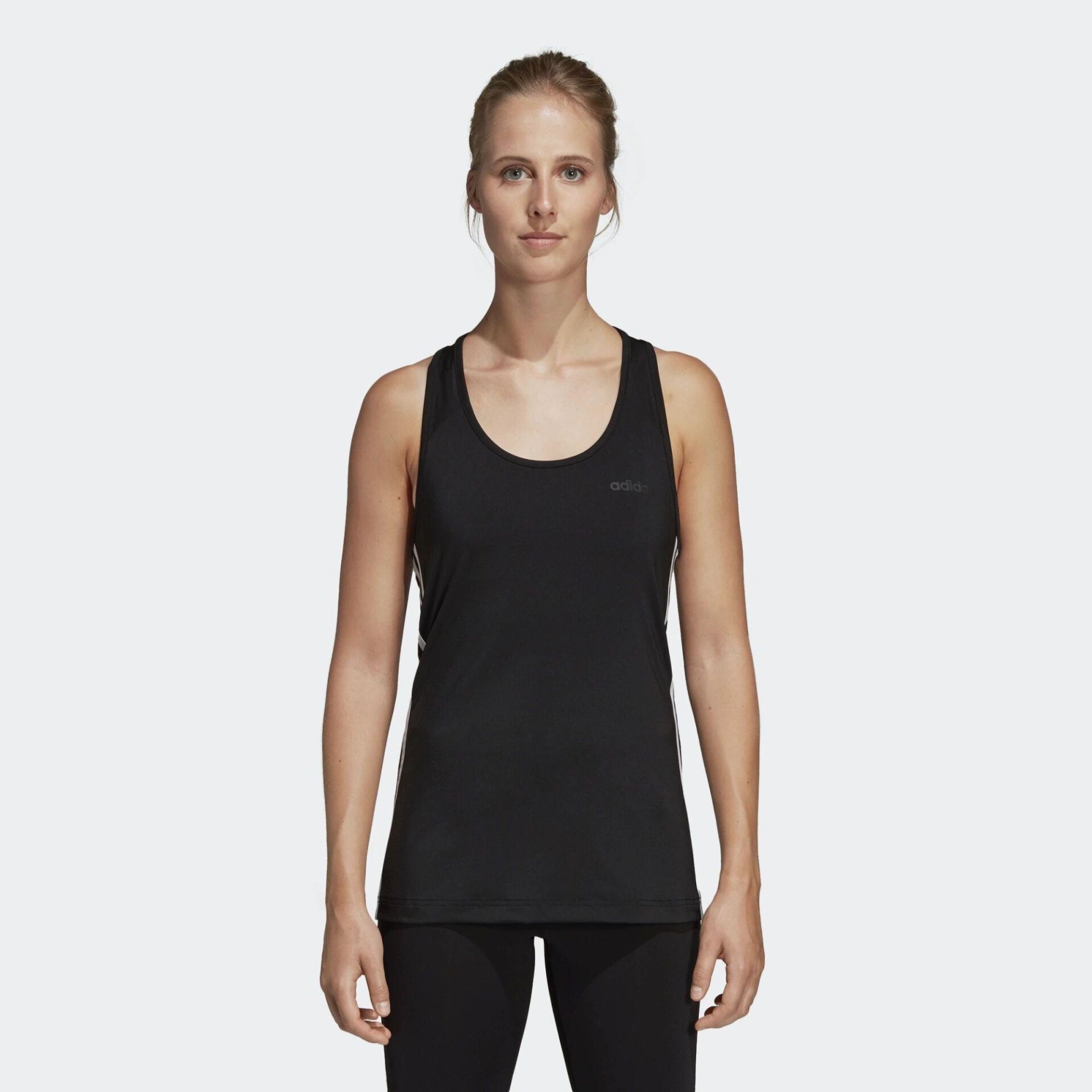 Adidas Design 2 Move 3-Sripes Tank Top Kadın Atlet DU2056