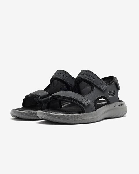 Skechers Bounder 2.0 Sandal Thutton Erkek Sandalet Siyah 232893 CHAR