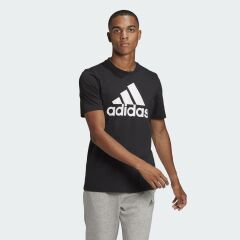 Adidas Essentials Big Logo Erkek Siyah Tişört GK9120