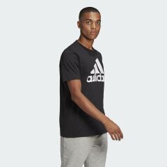 Adidas Essentials Big Logo Erkek Siyah Tişört GK9120