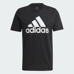 Adidas Essentials Big Logo Erkek Siyah Tişört GK9120