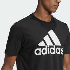 Adidas Essentials Big Logo Erkek Siyah Tişört GK9120