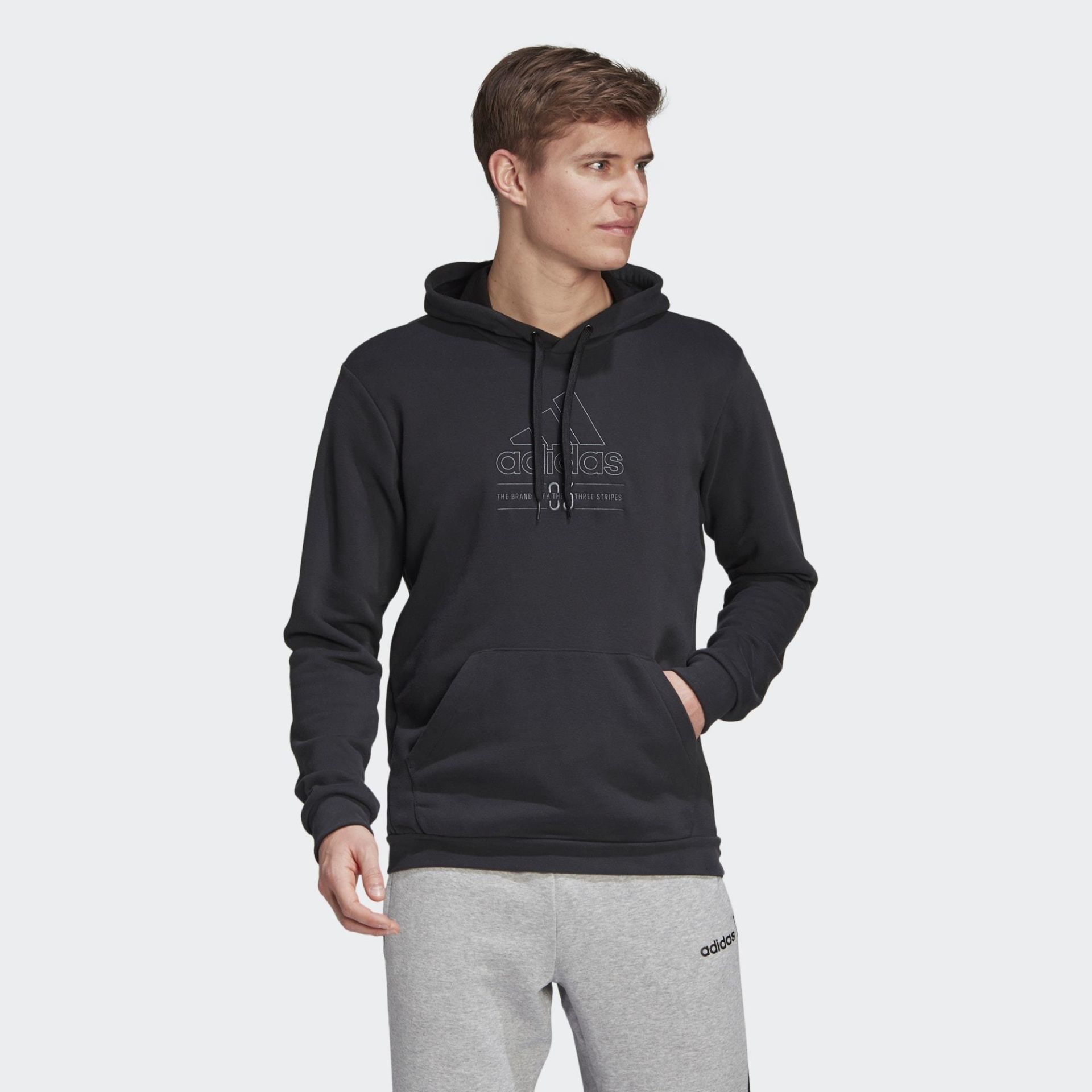 Adidas M Bb Hd Sw Erkek Siyah Günlük Stil Sweatshirt GD3831