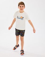 Skechers B Graphic Erkek Çocuk Tişört Beyaz SK2510134-102