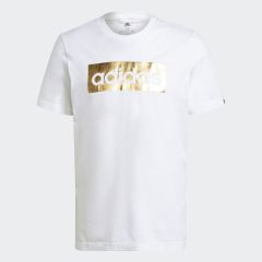 adidas Foil Box Logo Tee - White GS6281