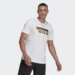 adidas Foil Box Logo Tee - White GS6281