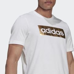 adidas Foil Box Logo Tee - White GS6281