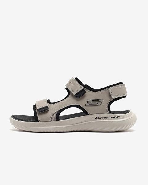 Skechers Bounder 2.0 Sandal Thutton Erkek Sandalet Bej 232893 TPBK