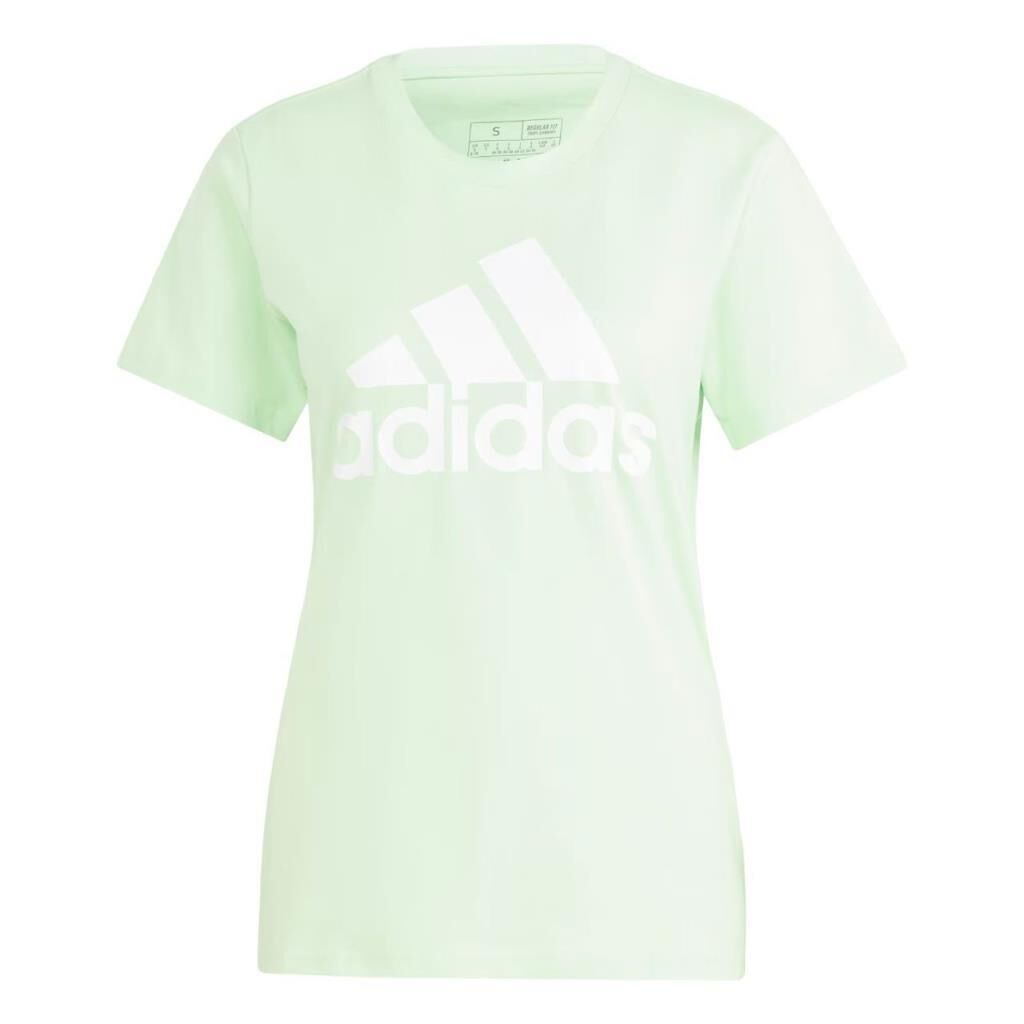 adidas Essentials Logo Kadın Tişört Yeşil IR5409