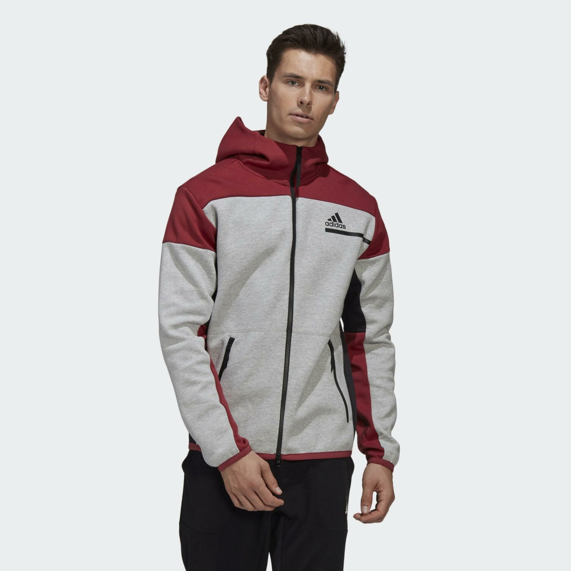 Adidas GM6536-ZNE Gri Fz Erkek Tracktop