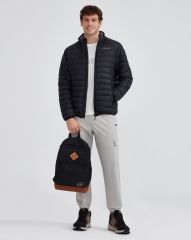 Skechers M Outerwear Padded Jacket Erkek Mont S232002-001