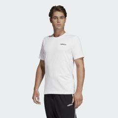 Adidas Essentials Plain Tişört - Beyaz DQ3089