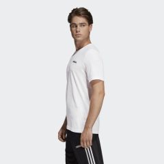 Adidas Essentials Plain Tişört - Beyaz DQ3089