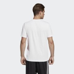 Adidas Essentials Plain Tişört - Beyaz DQ3089