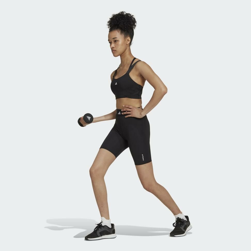 adidas Tecgfit Kadın Tayt Siyah HF6681