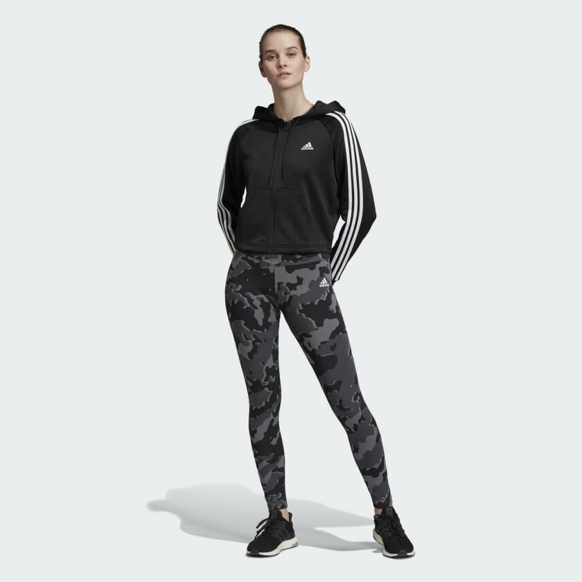 Adidas DZ8708 Hoodie and Tights Eşofman Takımı