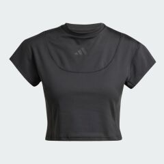 adidas W Ce Gro Kadın Tişört Siyah JF3413