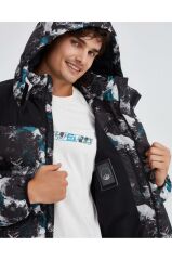 Skechers M Outerwear Padded Jacket Erkek Mont S232047-900