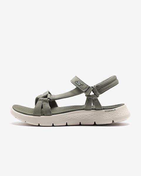 Skechers Go Walk Flex Sandal - Sublime Kadın Sandalet Haki 141451 OLV