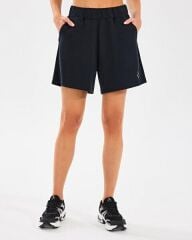 Skechers W Lounge Regular 5 Inch Sweatshort Kadın Şort Siyah S2510059-001