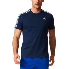 Adidas B47359 Lacivert Erkek Tişört