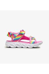 Skechers Hypno-splash Rainbow Lights Işıklı Çocuk Sandalet 20218L MLT