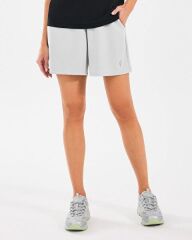 Skechers W Lounge Regular 5 Inch Sweatshort Kadın Şort Gri S2510059-035
