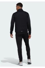 Adidas Slim Zıpped Siyah Erkek Eşofman Takımı HI5401