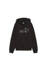 Puma Ess+ Animal Fl Kadın Sweatshirt Siyah 68149201