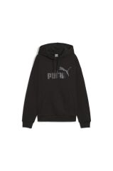 Puma Ess+ Animal Fl Kadın Sweatshirt Siyah 68149201