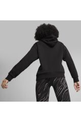 Puma Ess+ Animal Fl Kadın Sweatshirt Siyah 68149201