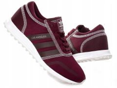 Adidas Los Angeles Kadın Bordo Spor Ayakkabı BA9977