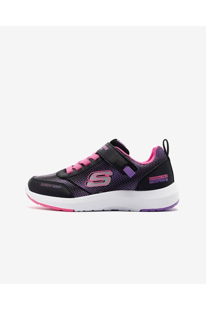 Skechers Dynamic Tread Journey Time Kız Çocuk Spor Ayakkabısı Siyah 303387L BKHP