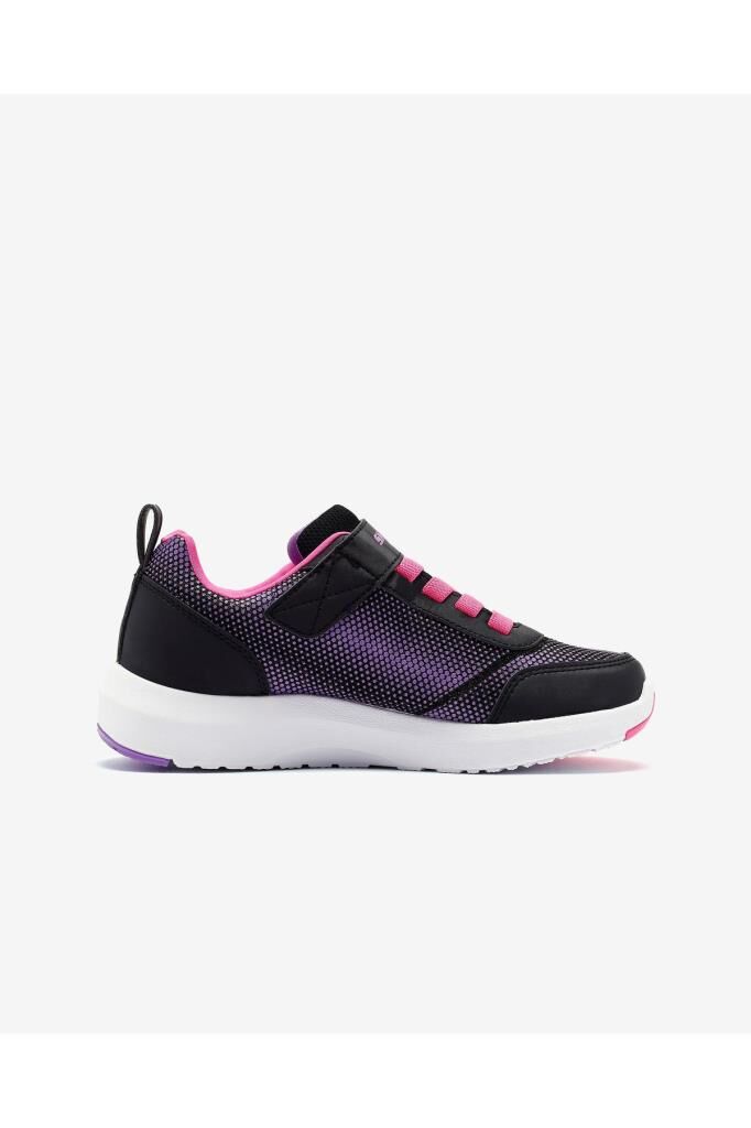 Skechers Dynamic Tread Journey Time Kız Çocuk Spor Ayakkabısı Siyah 303387L BKHP