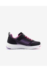Skechers Dynamic Tread Journey Time Kız Çocuk Spor Ayakkabısı Siyah 303387L BKHP