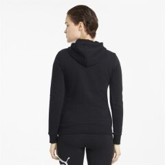 Puma Ess Logo Hoodie Tr Kadın Siyah Sweatshirt - 58679101