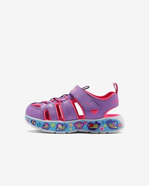 Skechers Play Scene Splash - Cute Crew Kız Çocuk Sandalet Mor 303162N LVMT