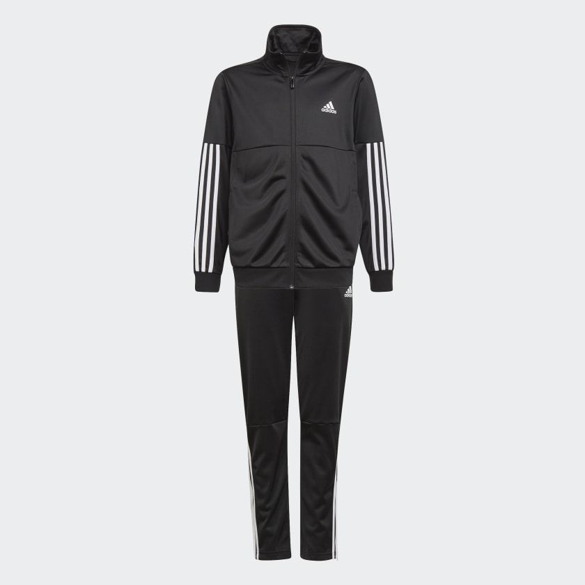 Adidas 3-Stripes Team Çocuk Siyah Eşofman Takımı GM8912