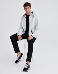 Skechers M 2Xı-Lock Full Zip Hoodie Sweatshirt S232184-043