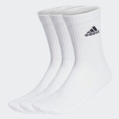 adidas Cushioned Crew Çorap 3 Çift - Beyaz HT3446