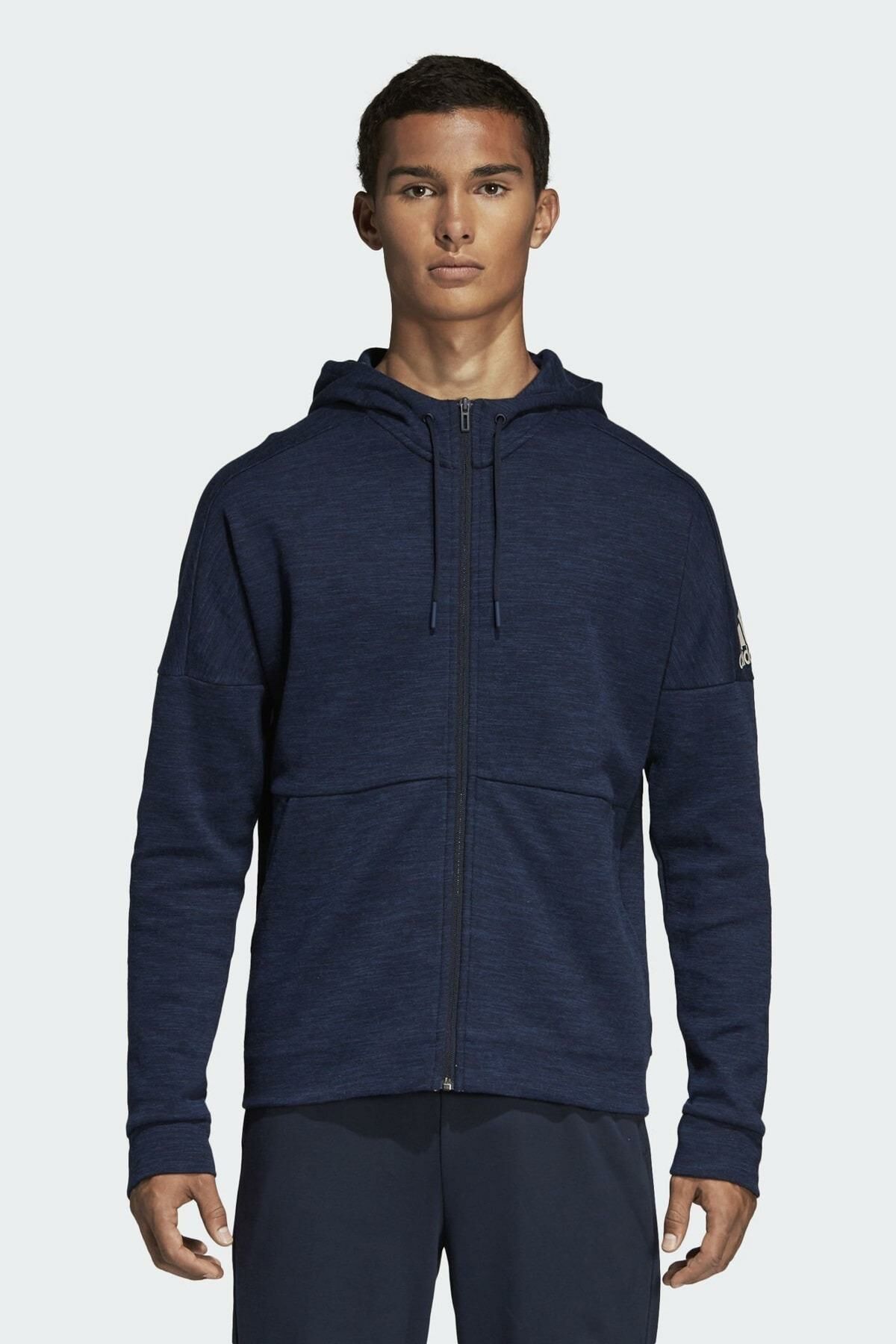 Adidas ID Stadium Erkek Mavi Ceket - DU1136